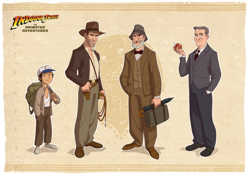 Illustration for article titled What if Indiana Jones continued his adventures in an animated series?